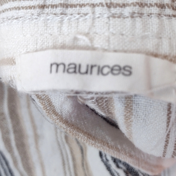 Maurices Women's Plus Linen Blend Pants Size (2) - Picture 5 of 14